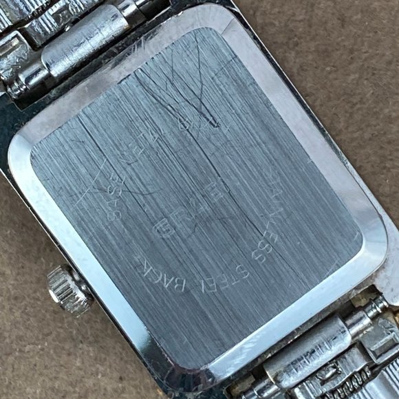 Fancy Two Tone Gold and Platinum Tone very Dressy Gruen Precision Watch - Picture 5 of 8